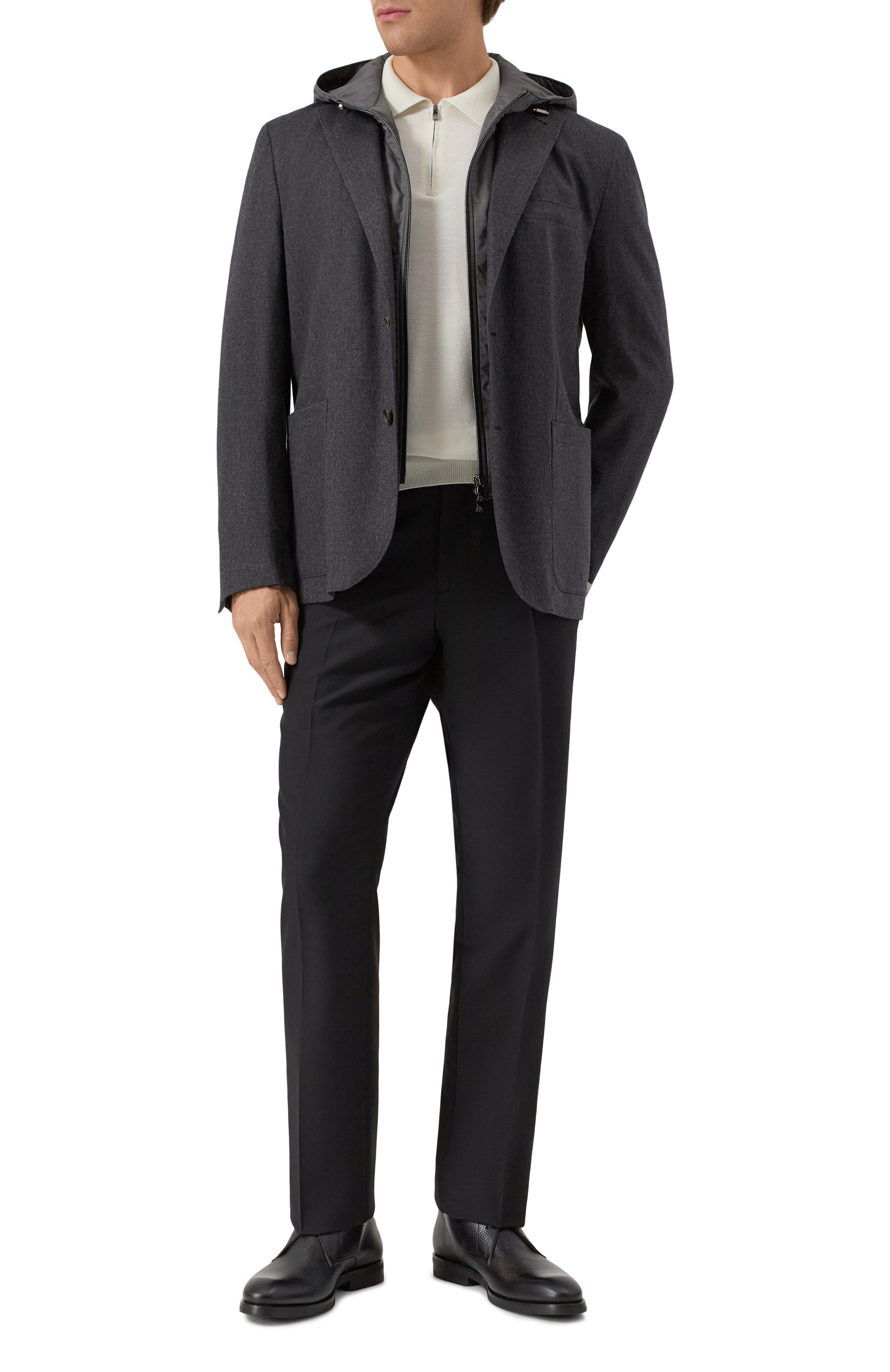 Кожаные ботинки maurilio MAGNANNI, арт. 25864/RUG0WIND, фото 2