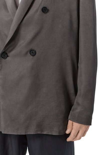 Пиджак из вискозы DIESEL темно-серого цвета по цене 55500 руб., арт. A20501/0ALBG, фото 5 Пиджак из вискозы DIESEL, арт. A20501/0ALBG, фото 5