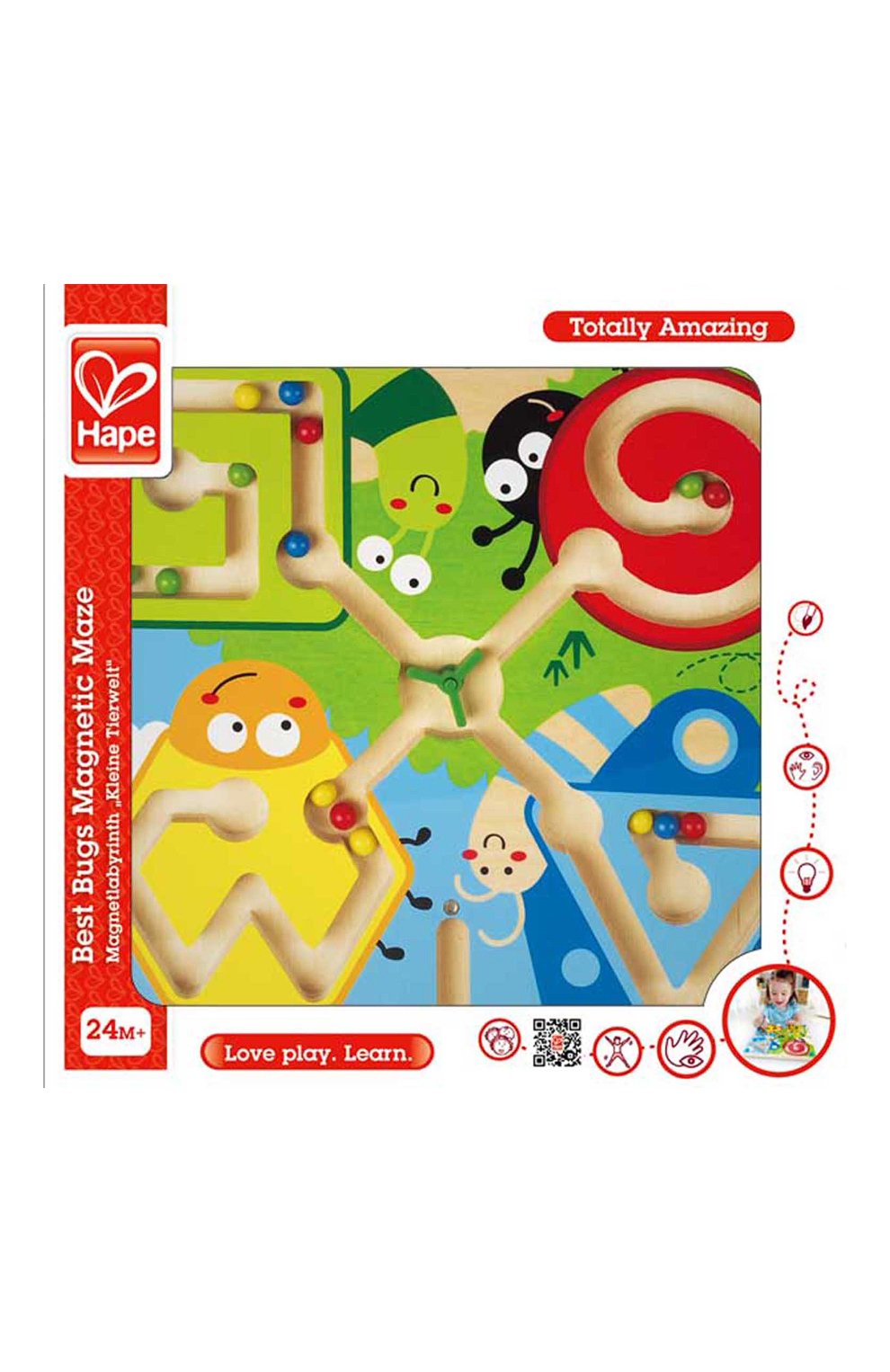 Развивающая игрушка лабиринт жуки HAPE, арт. E1709_HP, фото 2