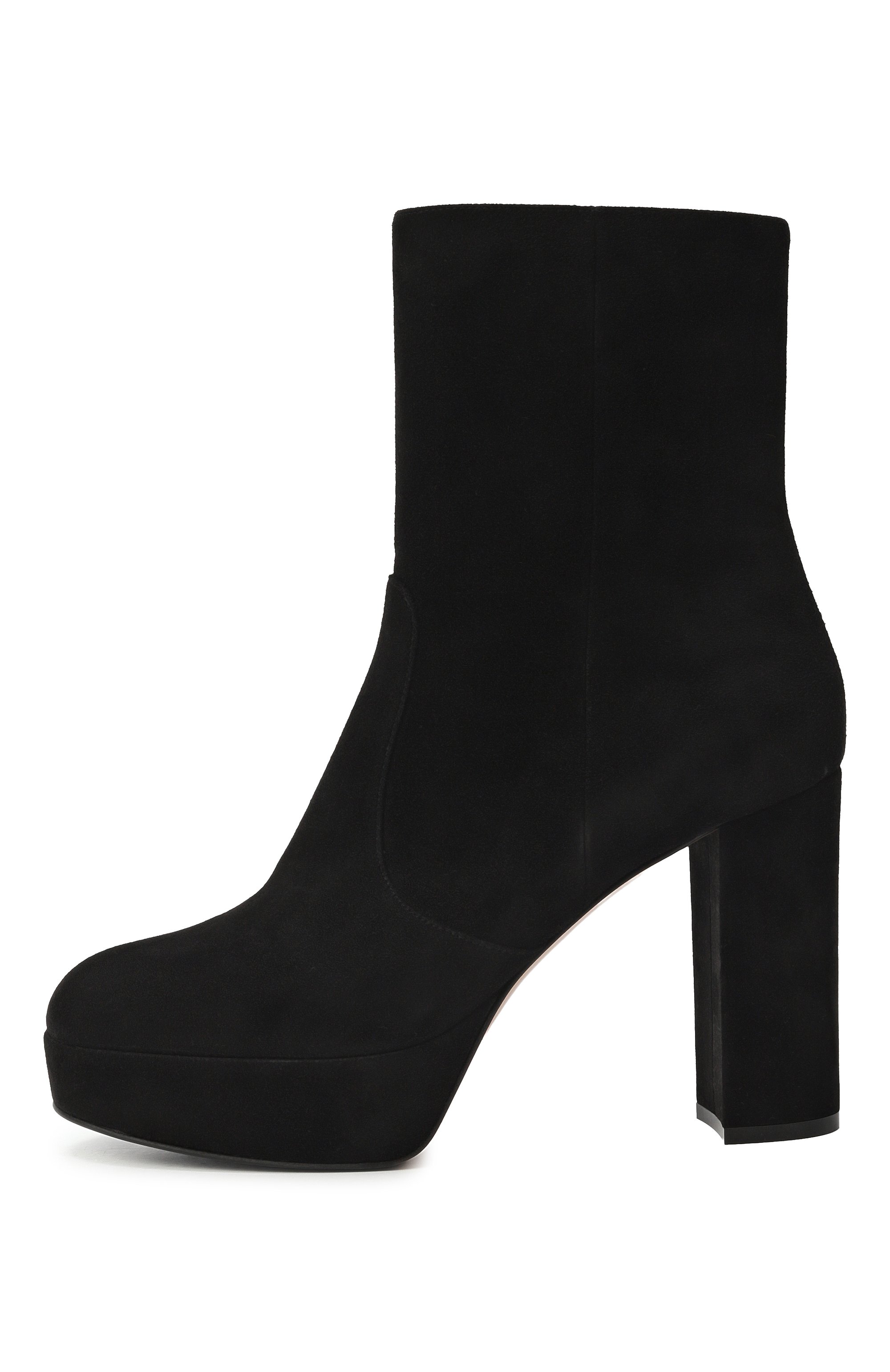 Замшевые ботильоны daisen GIANVITO ROSSI, арт. G72987.70RIC.CASNER0, фото 4