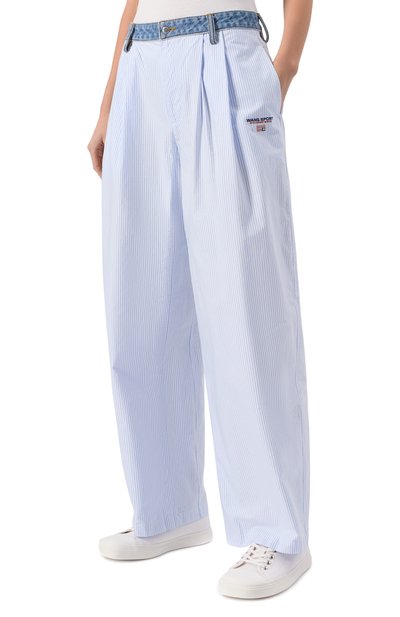 Хлопковые брюки ALEXANDERWANG.T, арт. 4WC2254838, фо�то 3