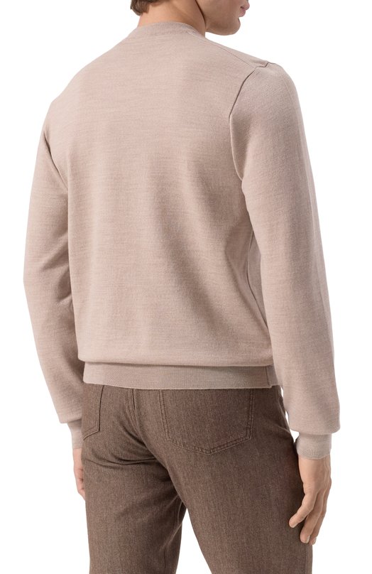 Шерстяной джемпер Paul&Shark 25411515 Бежевый  25411515 Фото 4