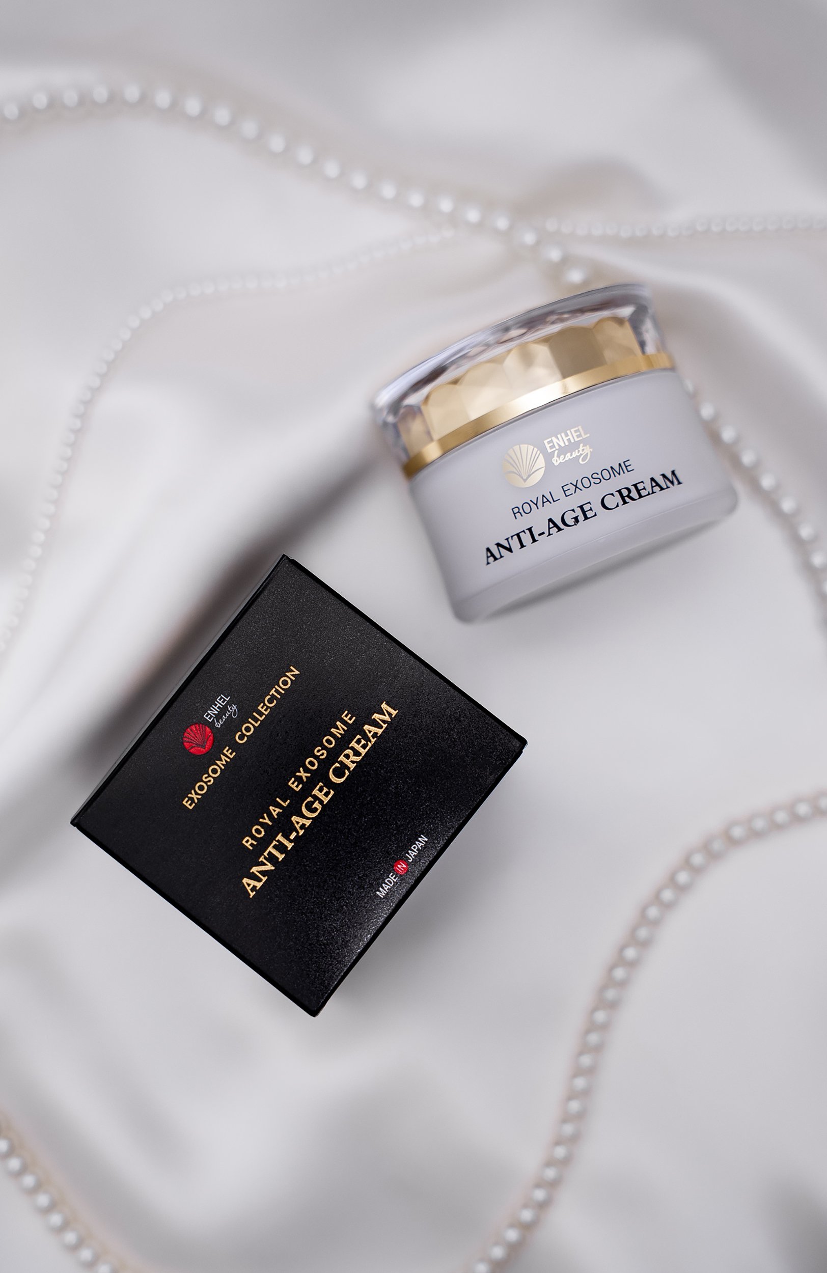 Дневной омолаживающий крем для лица с экзосомами royal exosome anti-age (50g) ENHEL BEAUTY, арт. 4589449701779, фото 7