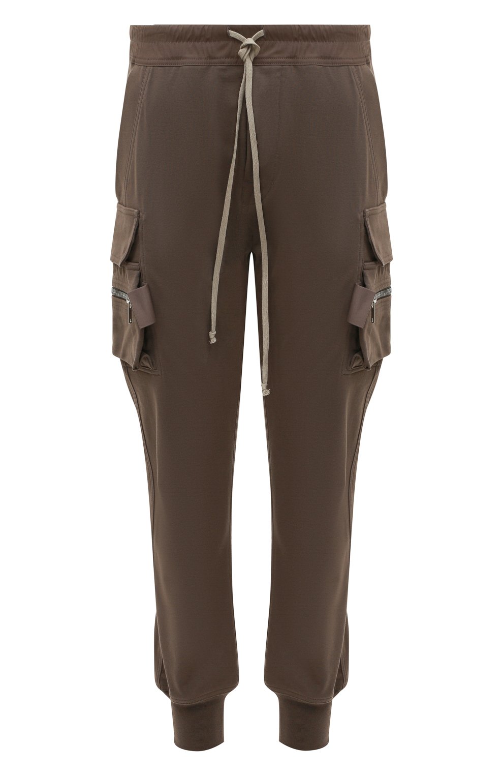 Хлопковые джоггеры RICK OWENS, арт. RU02B2396/BA, фото 1