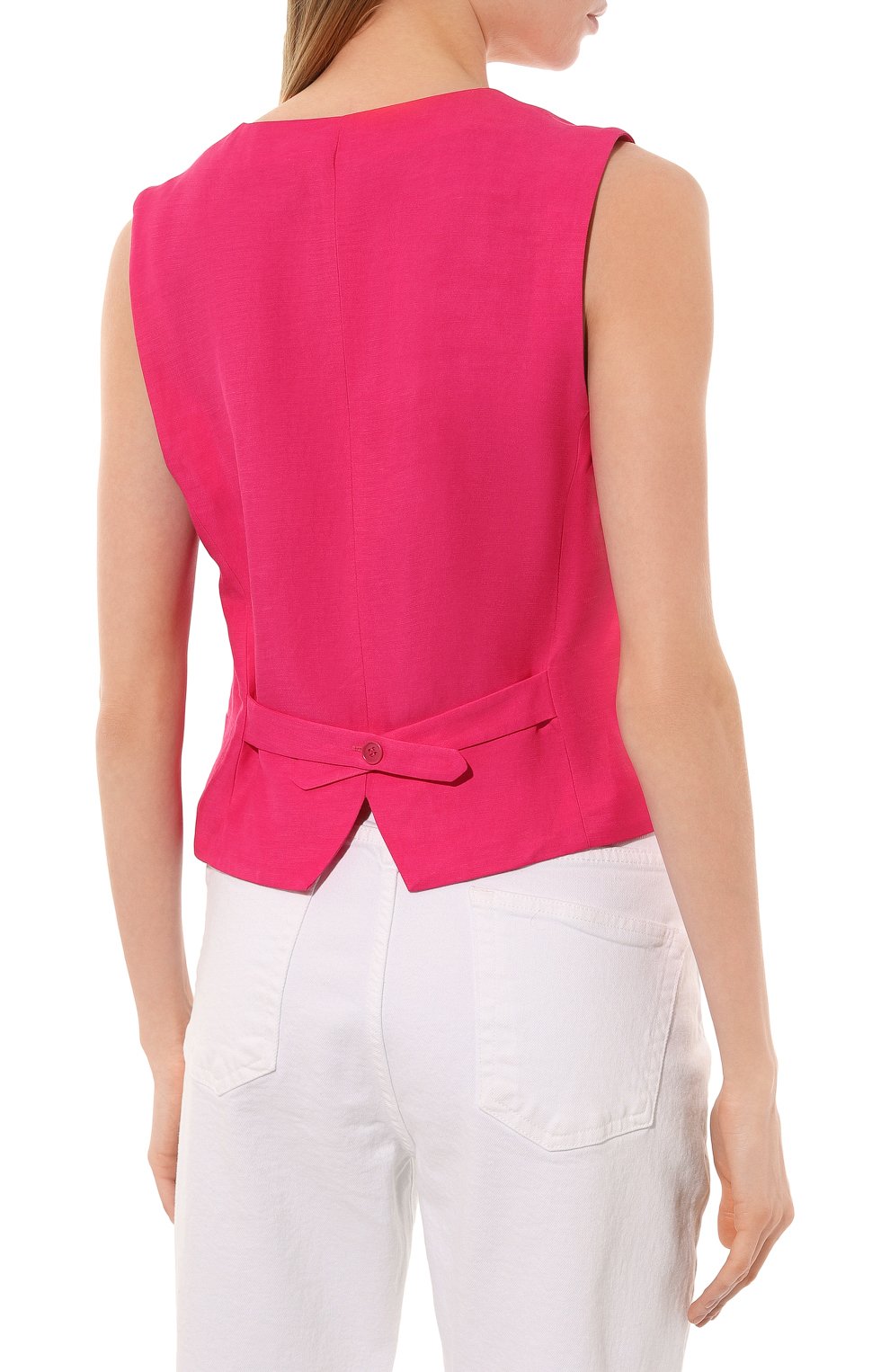 Жилет из вискозы и льна P.A.R.O.S.H., арт. RAISA23-D410028, фото 4