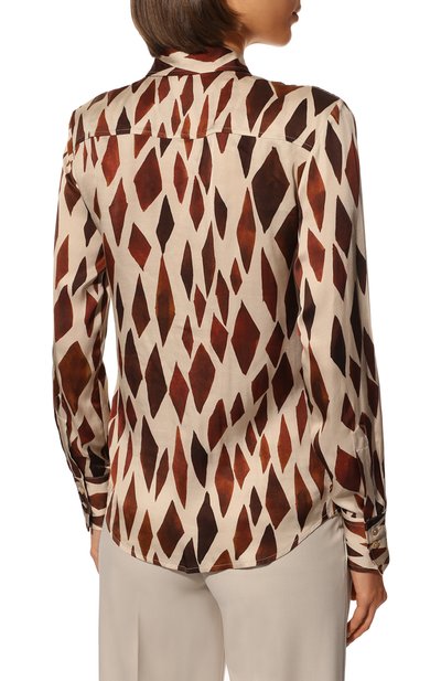 Рубашка из вискозы ANTONELLI FIRENZE, арт. C0T0GNAT0/H1089-334C, фото 4