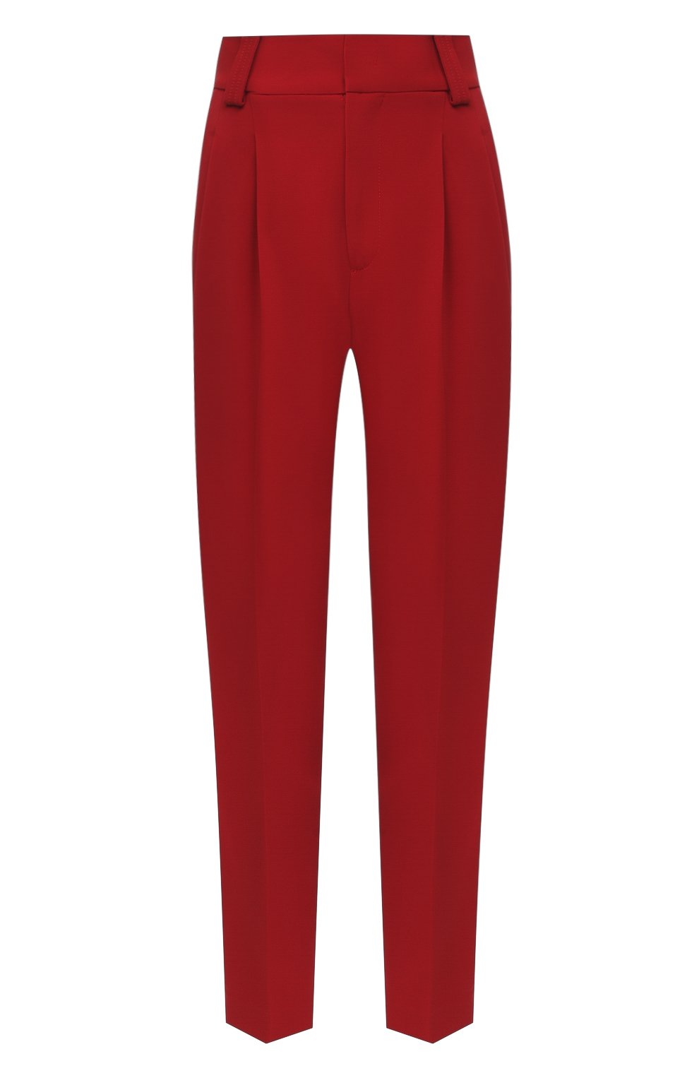 Брюки REDVALENTINO красного цвета по цене 48500 руб., арт. UR3RBC90/2EU, фото 1 Брюки REDVALENTINO, арт. UR3RBC90/2EU, фото 1