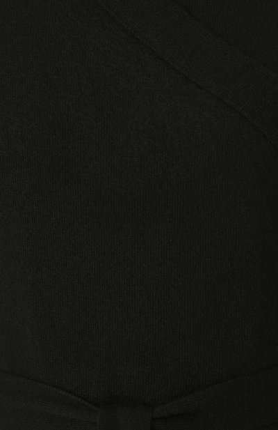 Однотонное кашемировое пальто с поясом RICK OWENS, арт. RP18S8603/WSB, фото 5