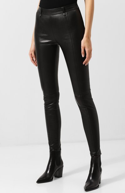 Укороченные кожаные брюки TOM FORD, арт. PAL650-LEX193, фото 3