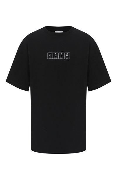 Женская хлопковая футболка VETEMENTS, арт. UAH21TR506 1611/W