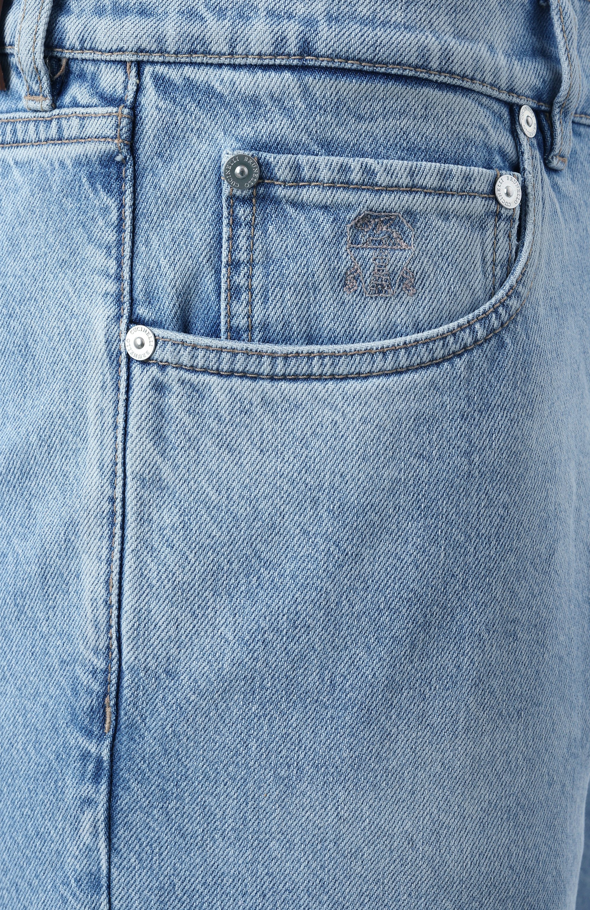 Джинсы iconic fit BRUNELLO CUCINELLI, арт. M241PB2346, фото 6