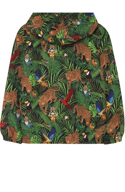 Ветровка на молнии с капюшоном и принтом DOLCE & GABBANA, арт. L4JBS9/G7MKL/8-14, фото 2