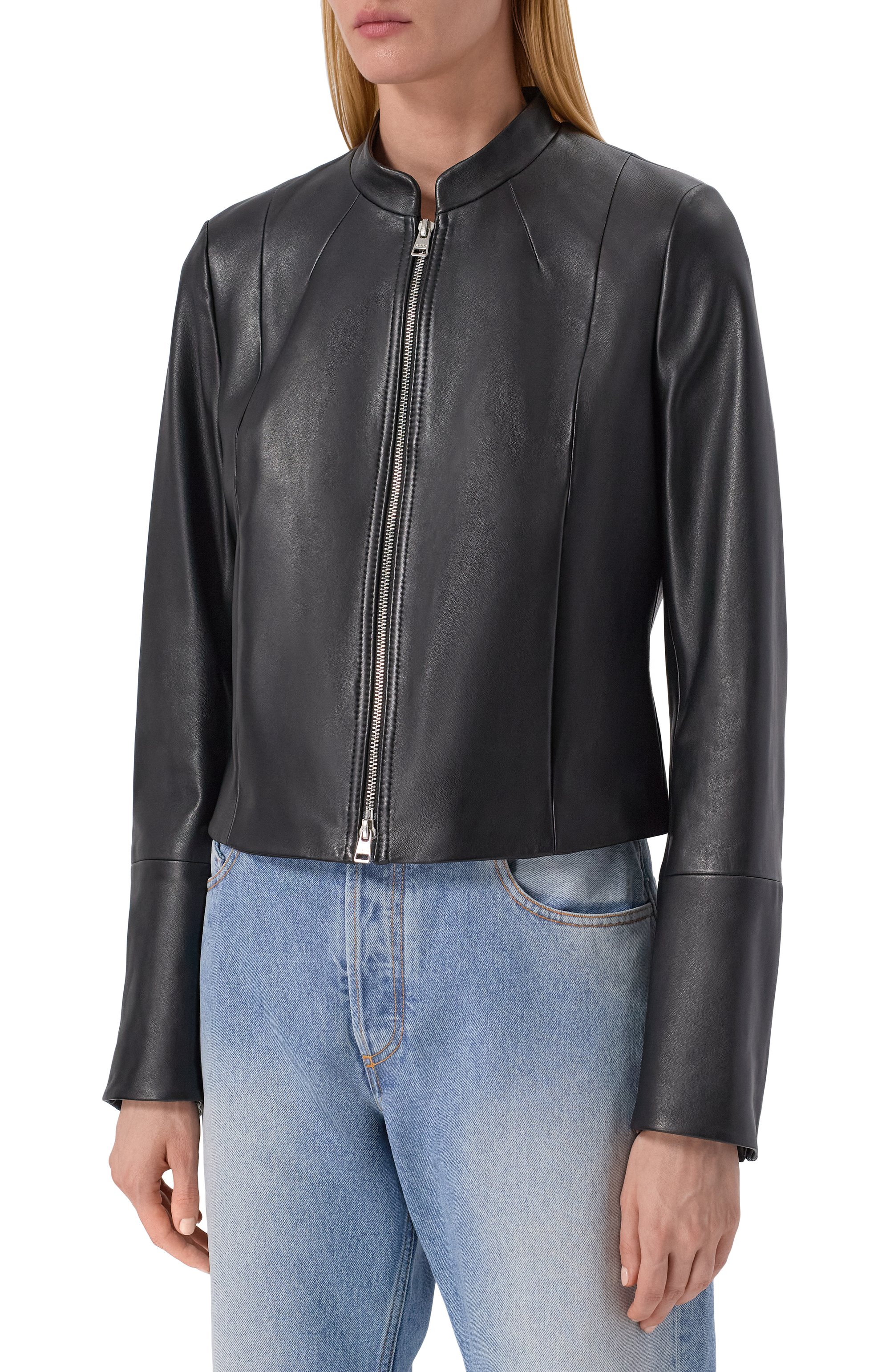 Кожаная куртка HUGO, арт. 50541262, фото 3