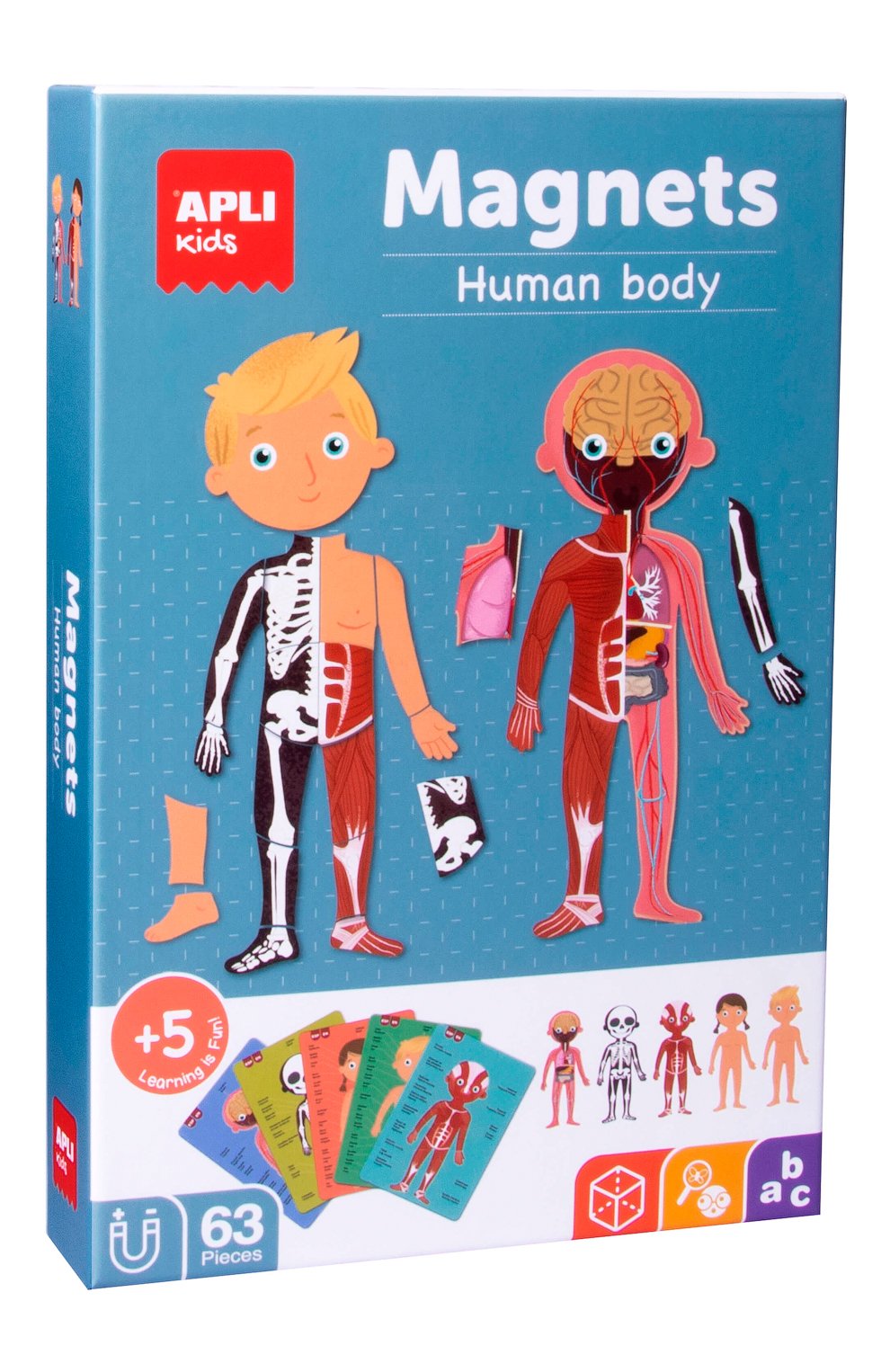 Магнитная игра тело человека APLI KIDS, арт. 18531, фото 2