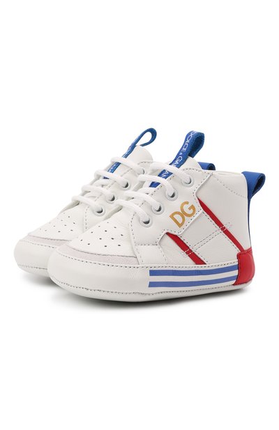 Кожаные кроссовки DOLCE & GABBANA, арт. DK0131/AH628, фото 1