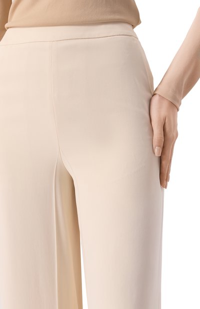 Брюки AGNONA кремового цвета по цене 184500 руб., арт. T70901/U5068, фото 5 Брюки AGNONA, арт. T70901/U5068, фото 5