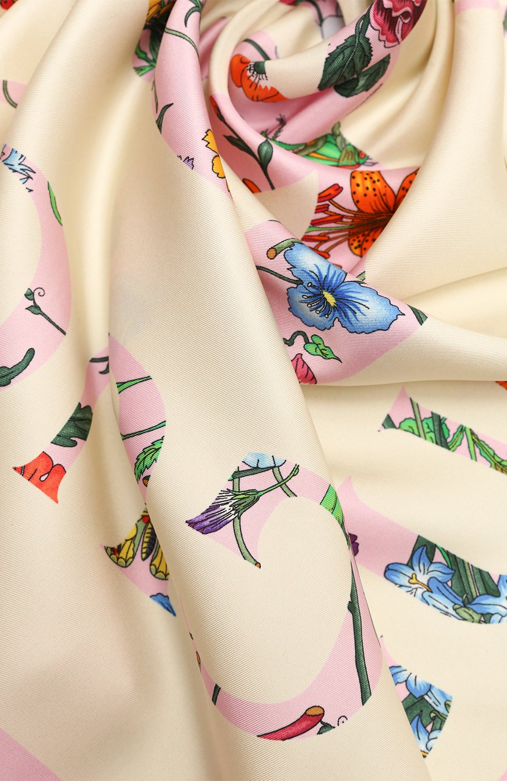 Шелковый платок GUCCI, арт. 663683 3G001, фото 4