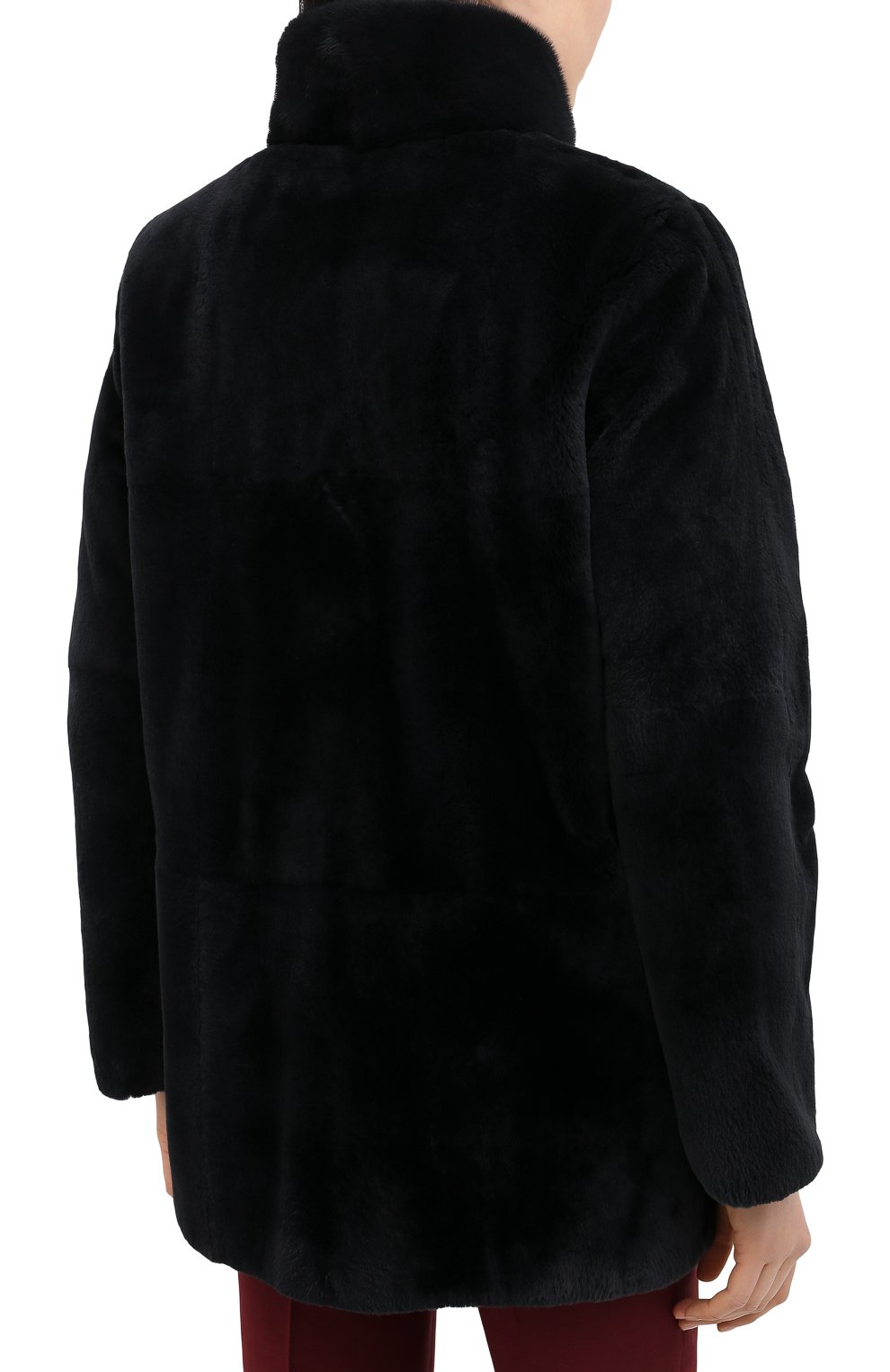 Кашемировое полупальто на меху LORO PIANA, арт. FAI3275, фото 4