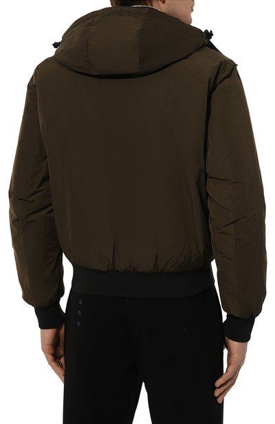 Бомбер PREMIATA хаки цвета по цене 77600 руб., арт. PR427, фото 4 Бомбер PREMIATA, арт. PR427, фото 4