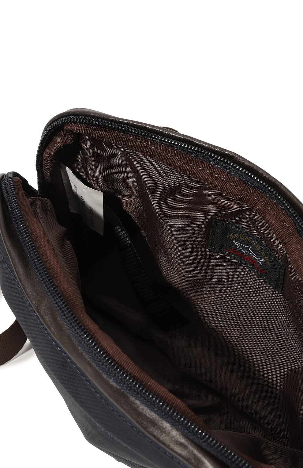 Текстильная поясная сумка PAUL&SHARK темно-синего цвета по цене 19450 руб., арт. 12318115, фото 5 Текстильная поясная сумка PAUL&SHARK, арт. 12318115, фото 5