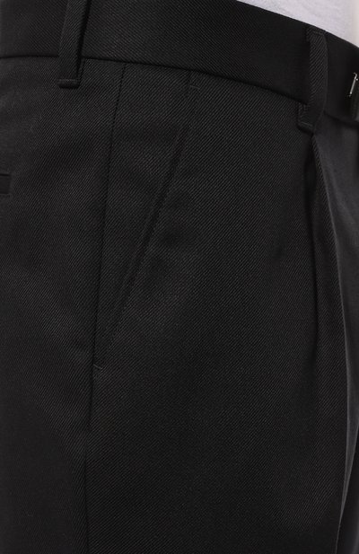 Брюки из шерсти и хлопка BOSS, арт. 50497960, фото 5