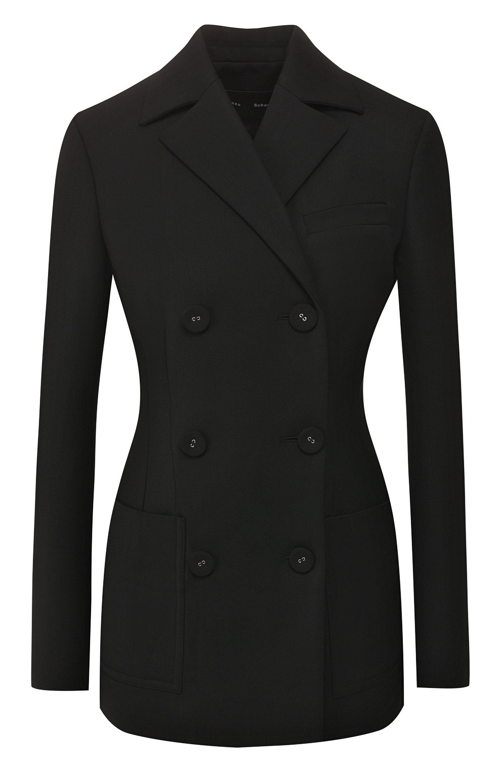 Шерстяной жакет PROENZA SCHOULER черного цвета по цене 119500 руб., арт. R1912004-AW071, фото 1 Шерстяной жакет PROENZA SCHOULER, арт. R1912004-AW071, фото 1