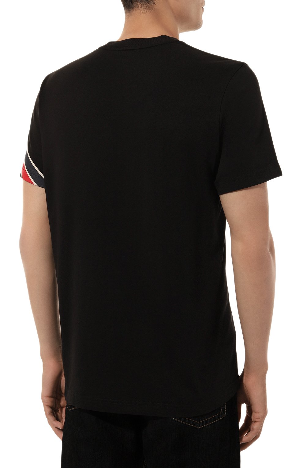 Хлопковая футболка MONCLER, арт. 8C000-29-89AKK, фото 4