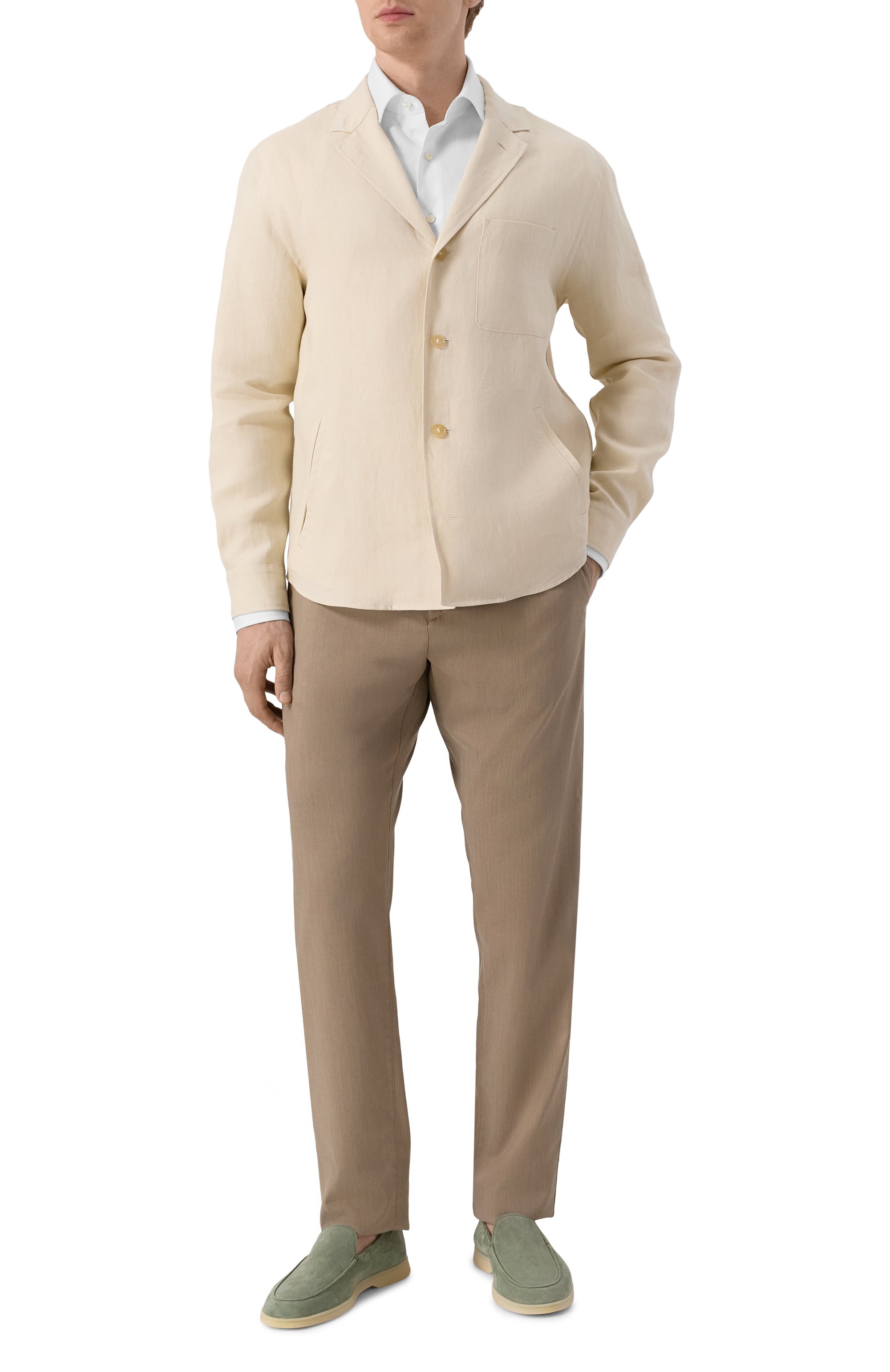 Льняной пиджак CANALI, арт. 31015/AE05539, фото 2