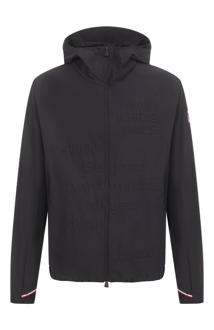 Мужская куртка MONCLER GRENOBLE черного цвета, арт. 1A00001/539DG | Фото 1 (Материал сплава: Проставлено; Драгоценные камни: Проставлено; Материал внешний: Синтетический материал; Длина (верхняя одежда): Короткие; Материал подклада: Синтетический материал; Рукава: Длинные)