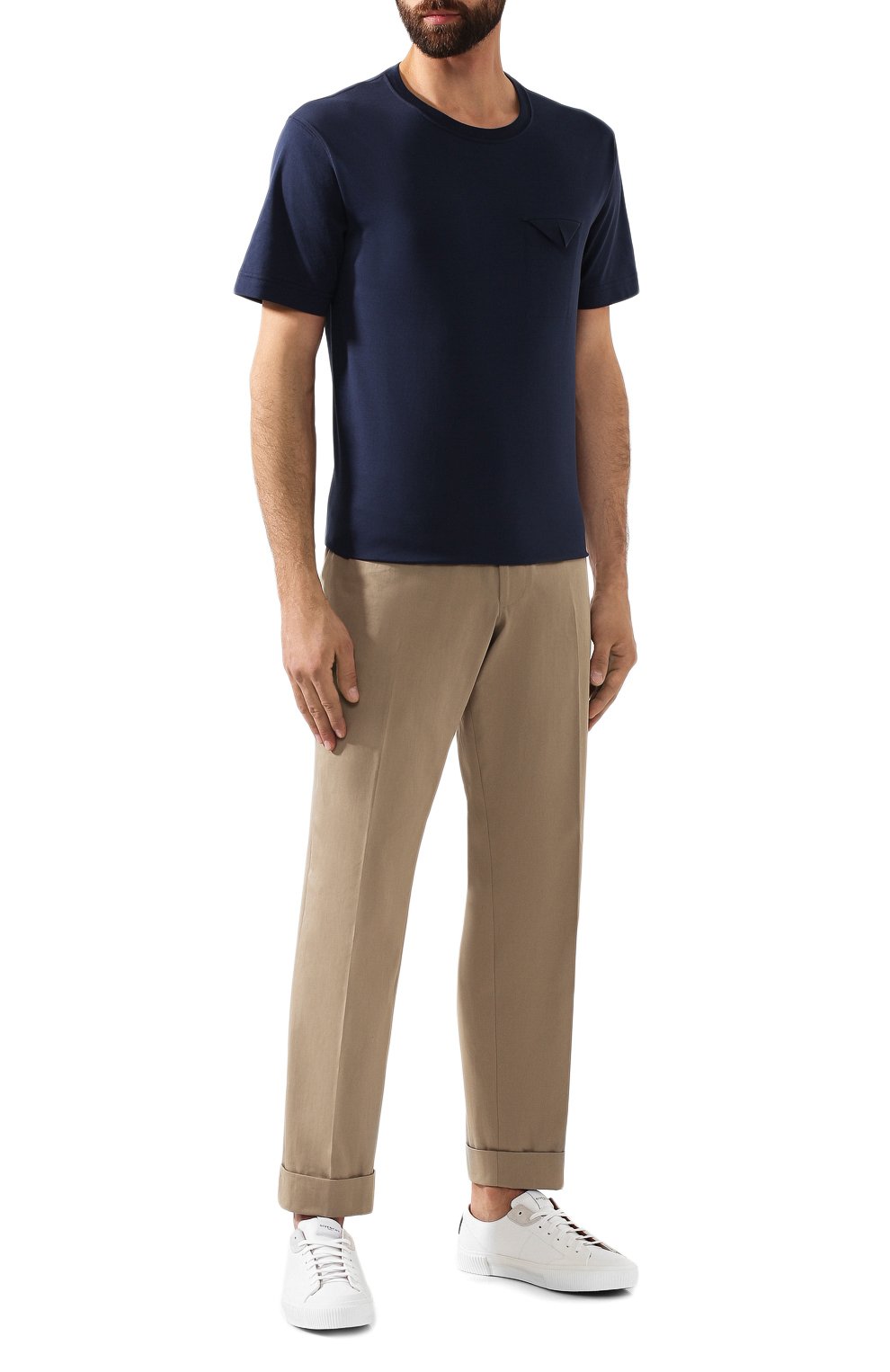 Хлопковая футболка BOTTEGA VENETA, арт. 595835/VKAB0, фото 2