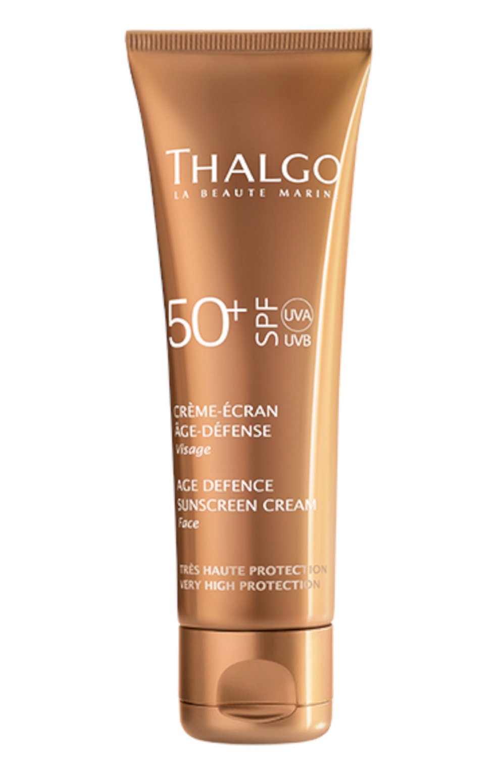 Антивозрастной солнцезащитный крем sun care spf50+ (50ml) THALGO, арт. VT18022, фото 1