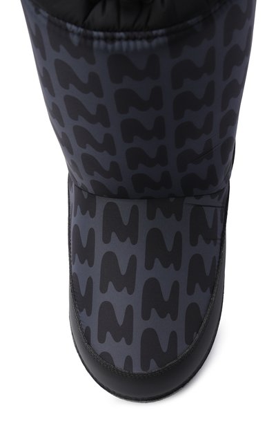 Утепленные сапоги MSGM KIDS темно-серого цвета по цене 25850 руб., арт. 84027/VAR3_001, фото 4 Утепленные сапоги MSGM KIDS, арт. 84027/VAR3_001, фото 4