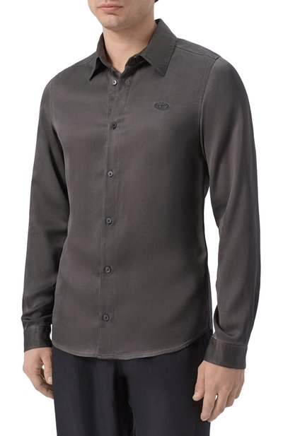 Рубашка из вискозы DIESEL, арт. A21903/0ALBG, фото 3