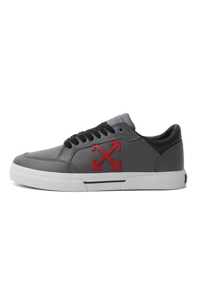 Кожаные кеды vulcanized OFF-WHITE, арт. 0MIA293S26LEA001, фото 3