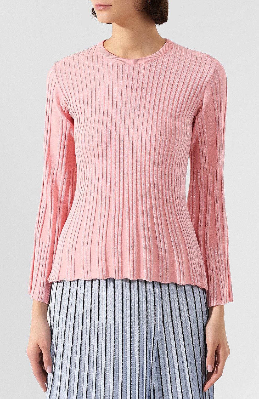 Пуловер из смеси хлопка  и вискозы KENZO, арт. FA52PU512810, фото 3