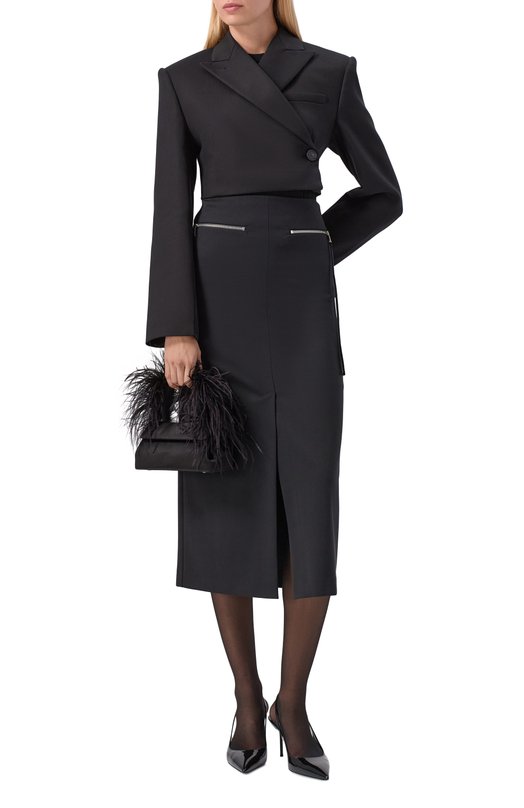Сумка Liza Rubeus Milano 015/23D/SILK+B0A FEATHERS_SET Чёрный  015/23D/SILK+B0A FEATHERS_SET Фото 7