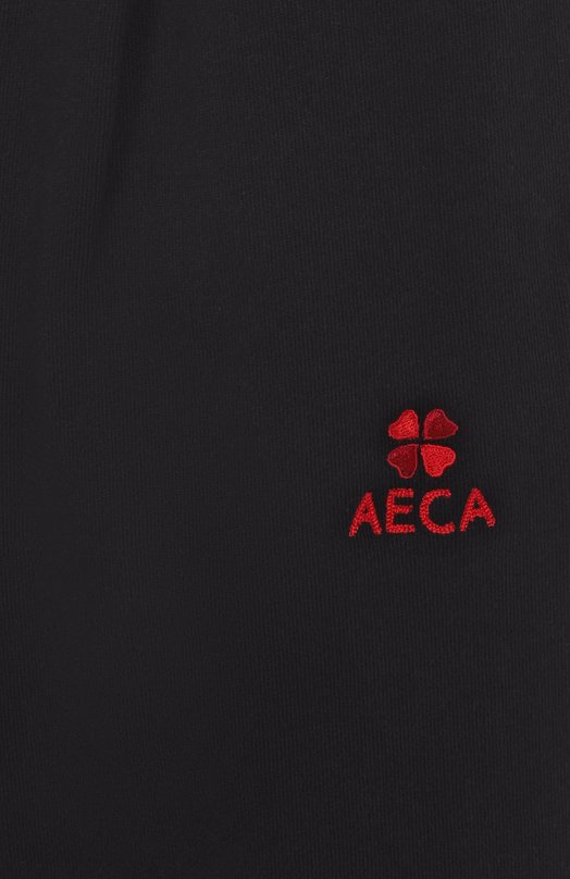 Хлопковые брюки AECA WHITE AWCMFWBDBPLSO001C0.BLACK (M) Чёрный  AWCMFWBDBPLSO001C0.BLACK (M) Фото 6