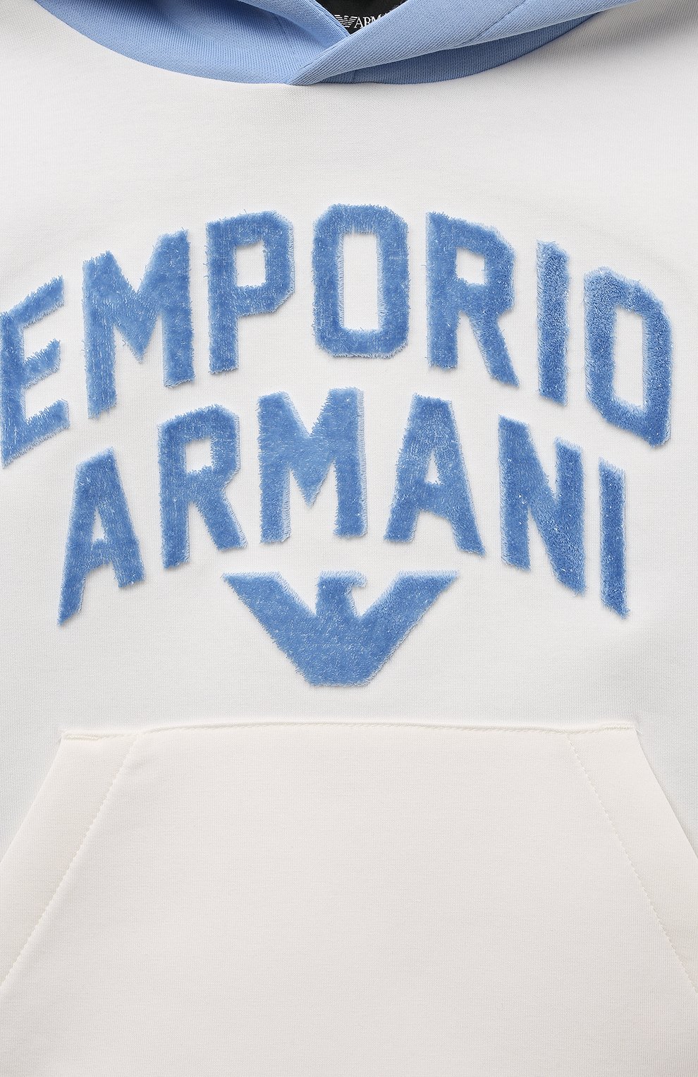 Хлопковое худи EMPORIO ARMANI, арт. 3R4MJE/1JHSZ, фото 3