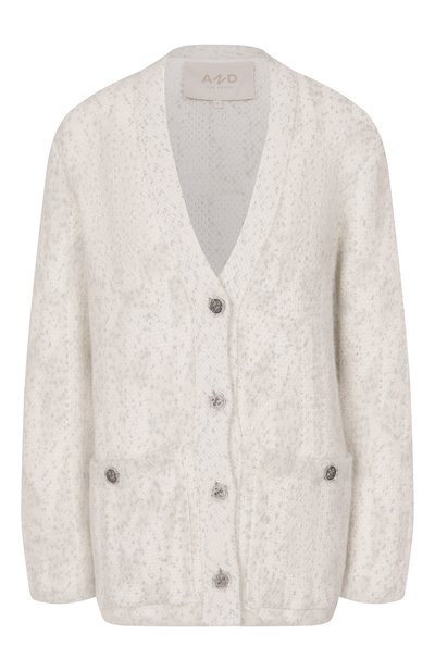 Женский кардиган из шерсти и хлопка AND THE BRAND, арт. W26-CG040-0702-100