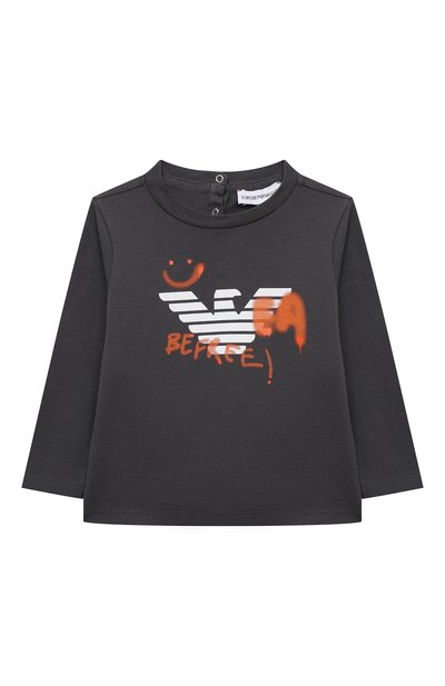 Хлопковый лонгслив EMPORIO ARMANI, арт. 6LHTJ1/4J5WZ, фото 1