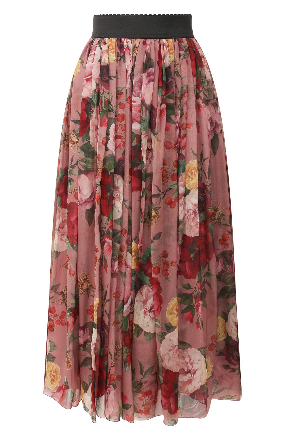 Шелковая юбка DOLCE & GABBANA, арт. F4AWRT/HS16K, фото 1