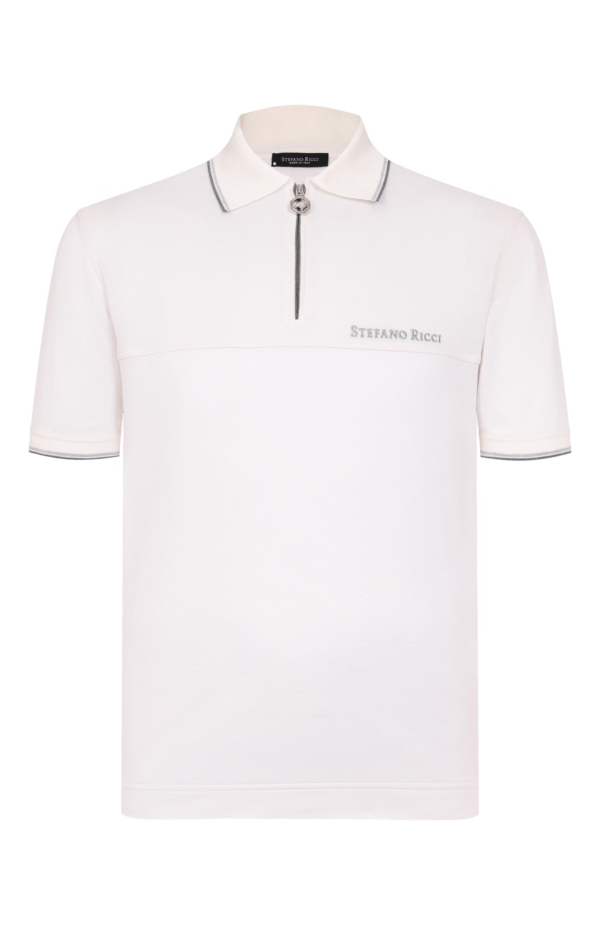 Поло из шелка и льна STEFANO RICCI, арт. K919053P31/T25102/66, фото 1