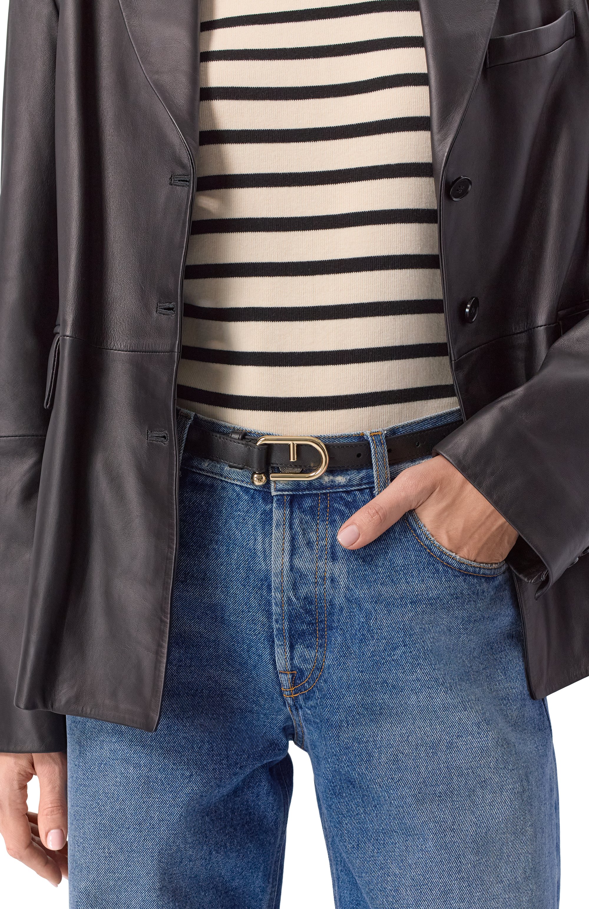 Кожаный ремень FURLA, арт. WC00089/BX2045, фото 2