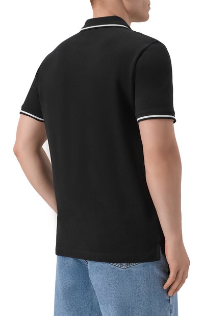 Хлопковое поло EMPORIO ARMANI, арт. EM001380/AF20424, фото 4