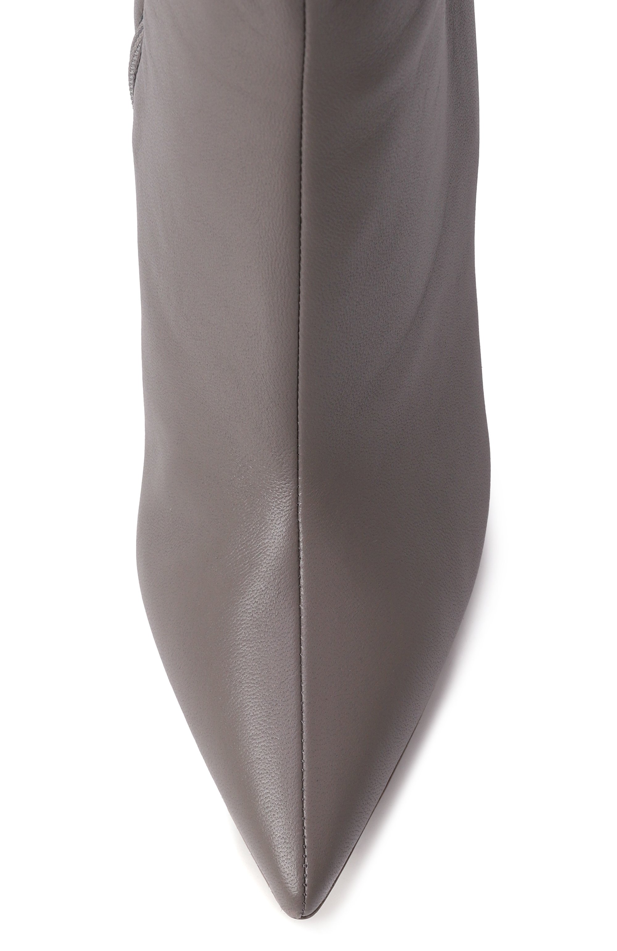 Кожаные ботильоны alina 85 GIANVITO ROSSI серого цвета по цене 99900 руб., арт. G73138.85RIC.NAPGREY, фото 6 Кожаные ботильоны alina 85 GIANVITO ROSSI, арт. G73138.85RIC.NAPGREY, фото 6