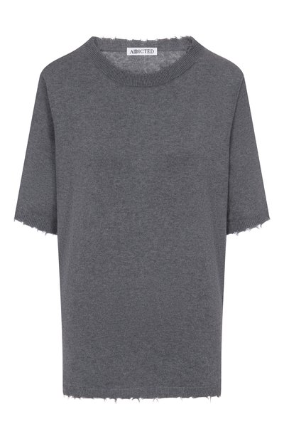 Женский пуловер из хлопка и каш�емира ADDICTED, арт. MK2404C