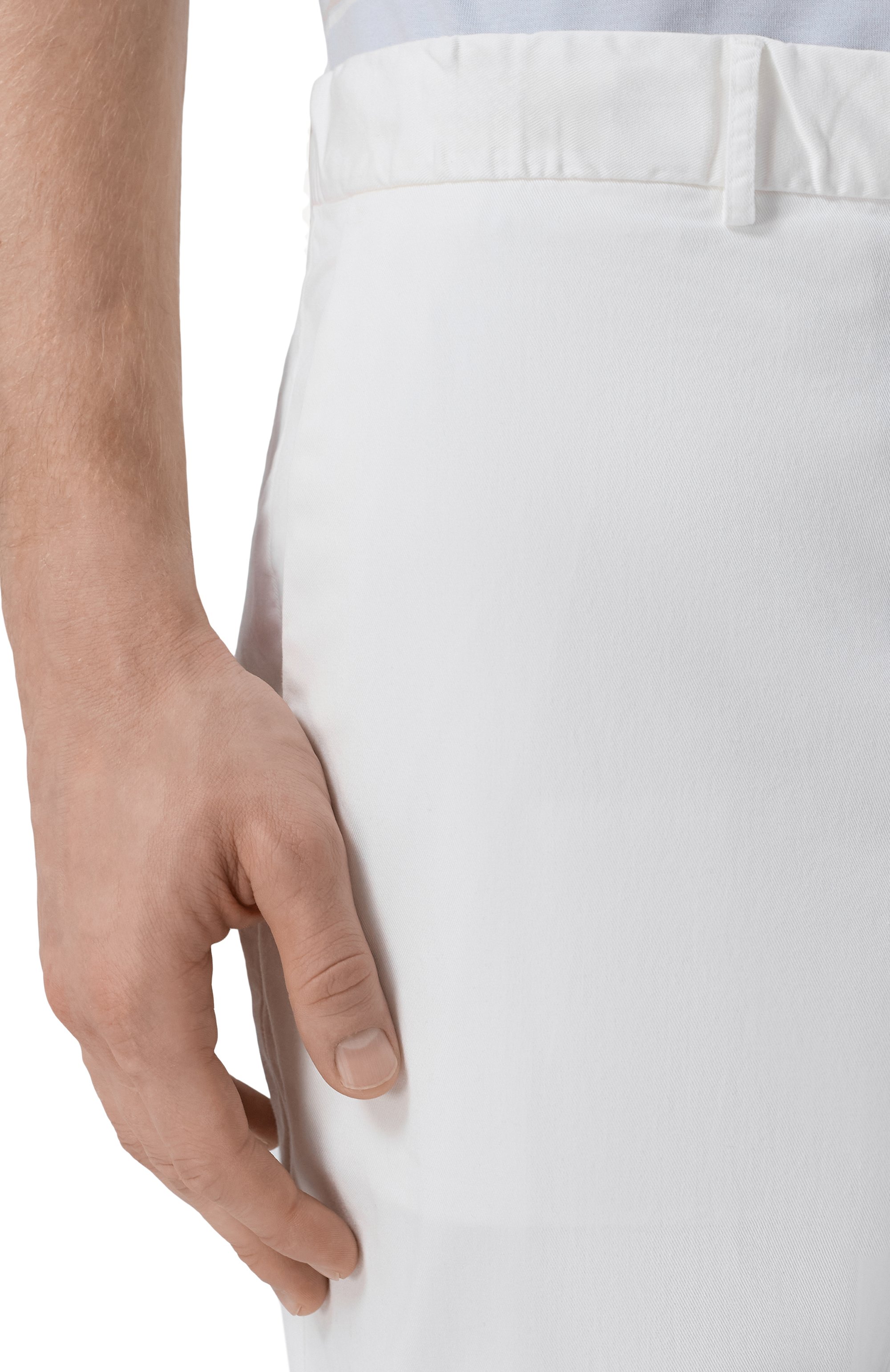 Брюки из хлопка и лиоцелла PAUL&SHARK, арт. 99314016, фото 5