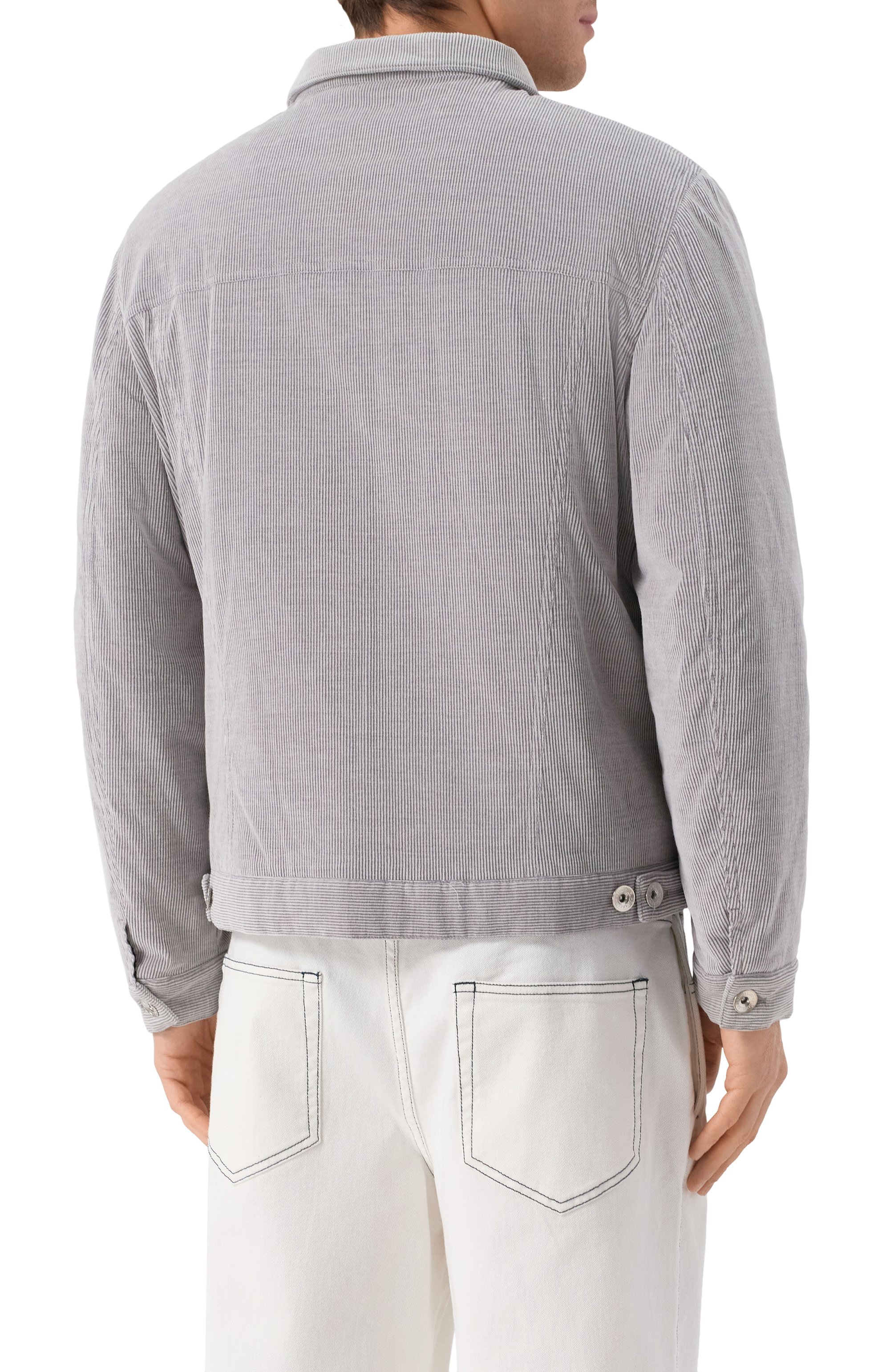 Вельветовая куртка-рубашка BRUNELLO CUCINELLI, арт. MQ4356880, фото 4