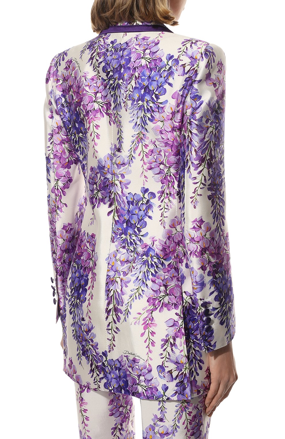 Жакет из шелка и вискозы DOLCE & GABBANA, арт. F290KT/FSTAP, фото 4