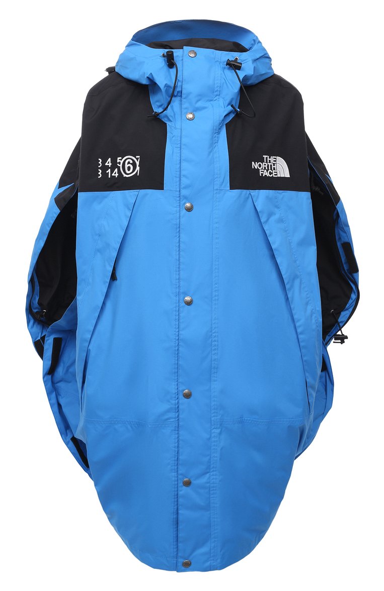 Женская куртка mm6 x the north face MM6 голубого цвета, арт. S62AN0040/S53390 | Фото 1 (Материал внешний: Синтетический материал; Материал подклада: Синтетический материал; Рукава: Короткие; Кросс-КТ: Ветровка, Куртка; Длина (верхняя одежда): До середины бедра; Драгоценные камни: Проставлено; Материал сплава: Проставлено; Региональные ограничения белый список (Axapta Mercury): Не проставлено)